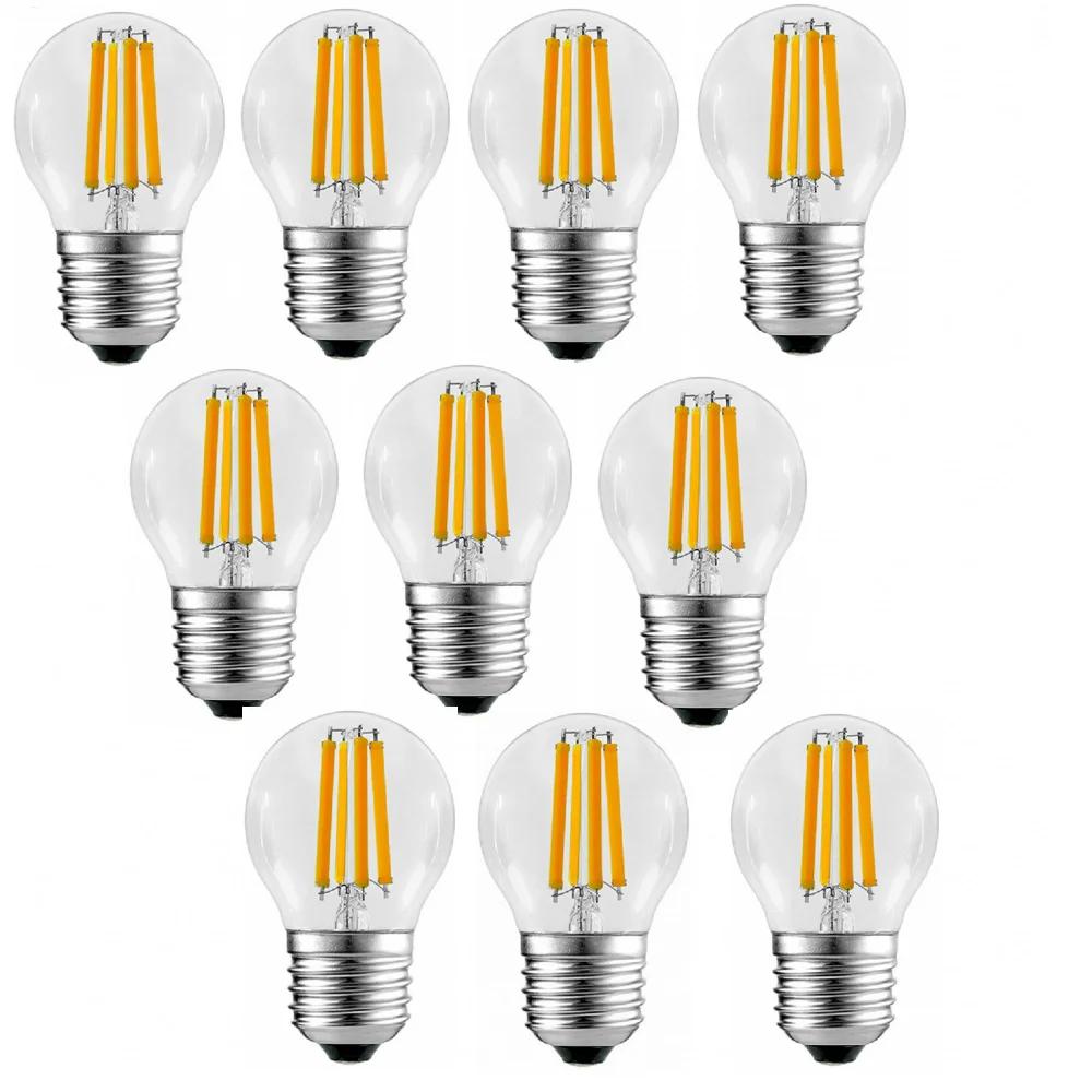 G45 LED  , 4W, 6W, 12W, E27, E14 Ŭ LED , 220V, , ݵ ȭƮ ʶƮ ۷κ  Ʈ,   , 10 